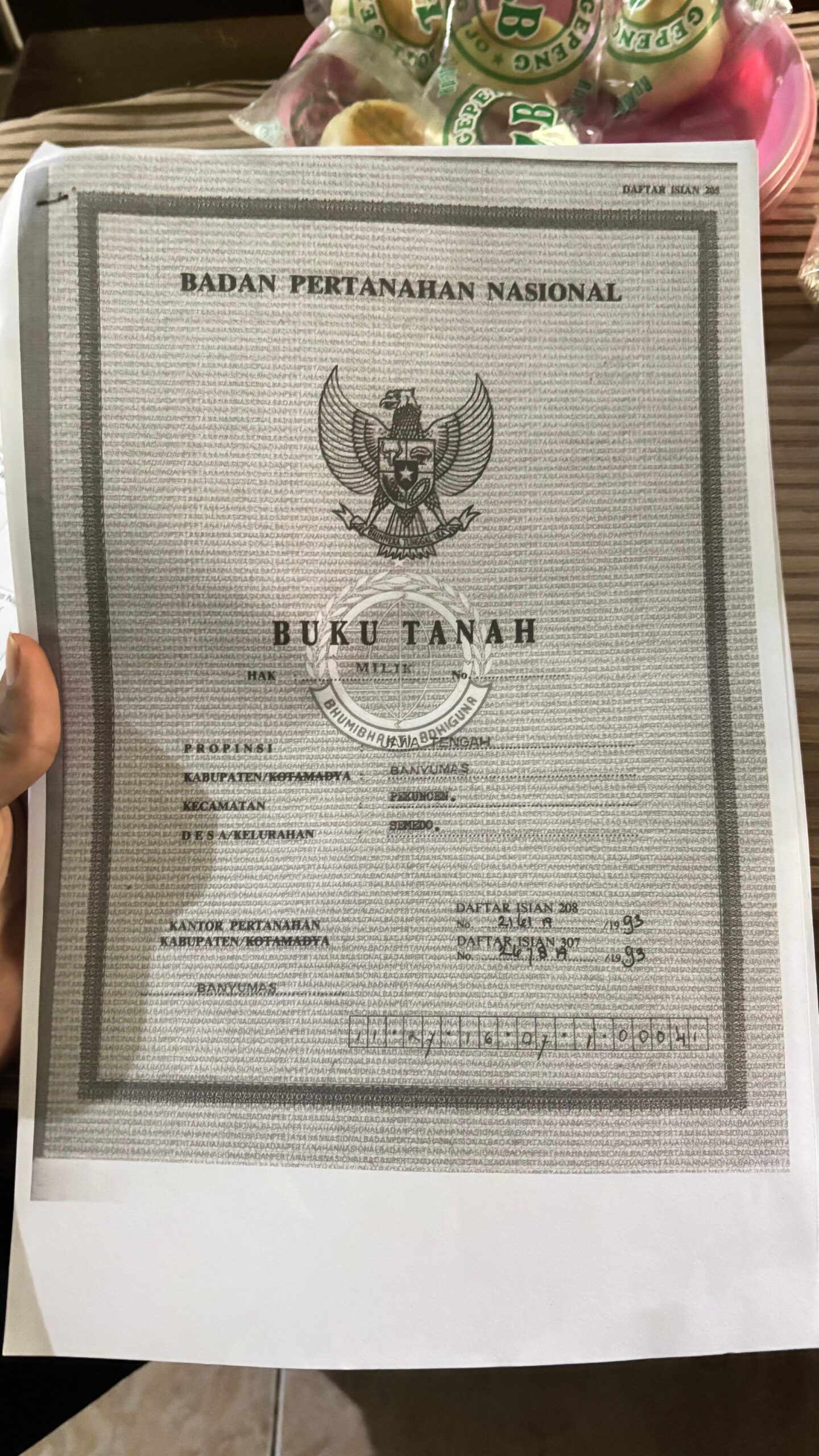 Surat Keterangan Masjid Jami'NU Al Falah